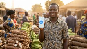 Agripreneur camerounais affichant un profil membre certifié