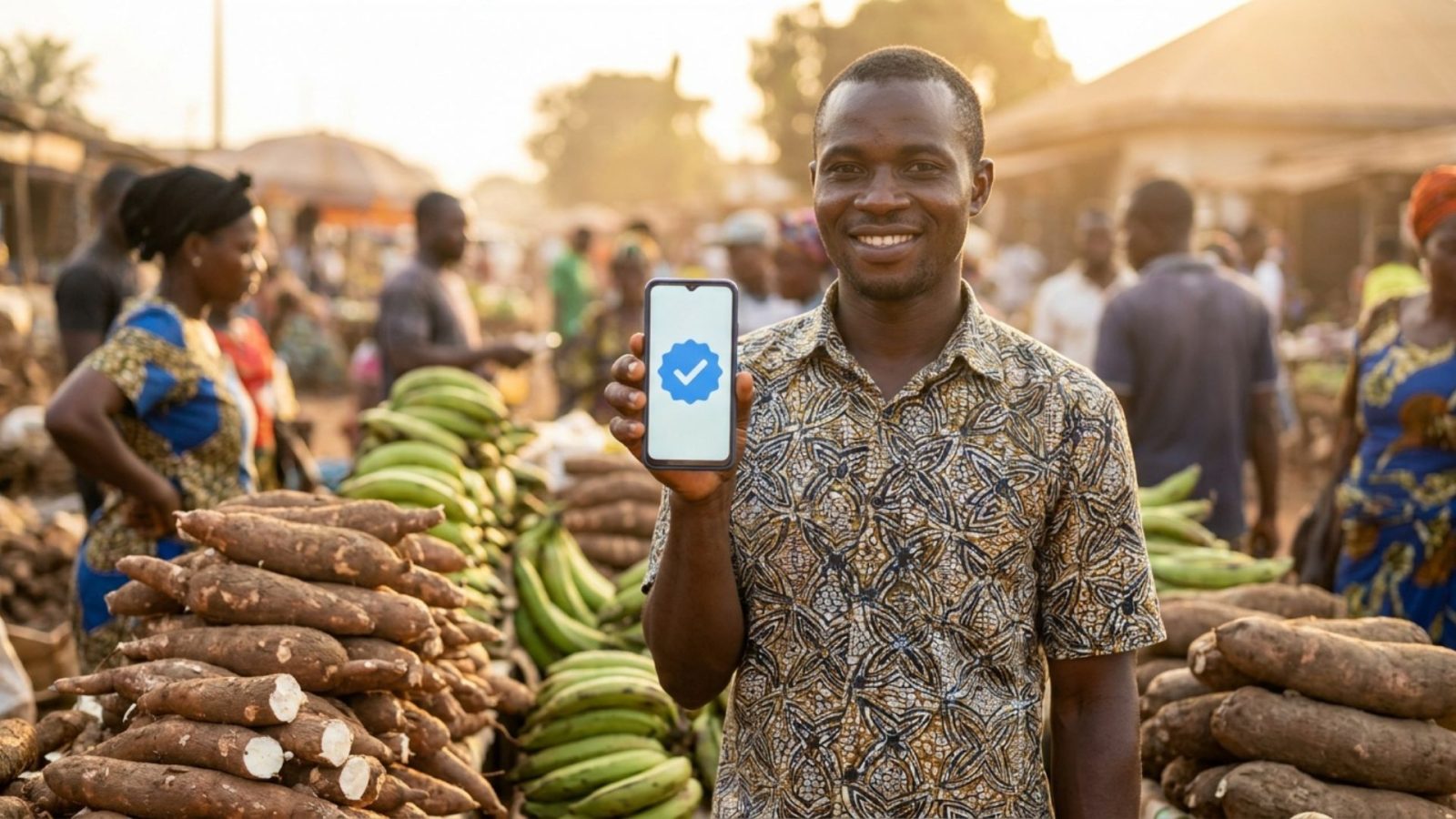 Agripreneur camerounais affichant un profil membre certifié