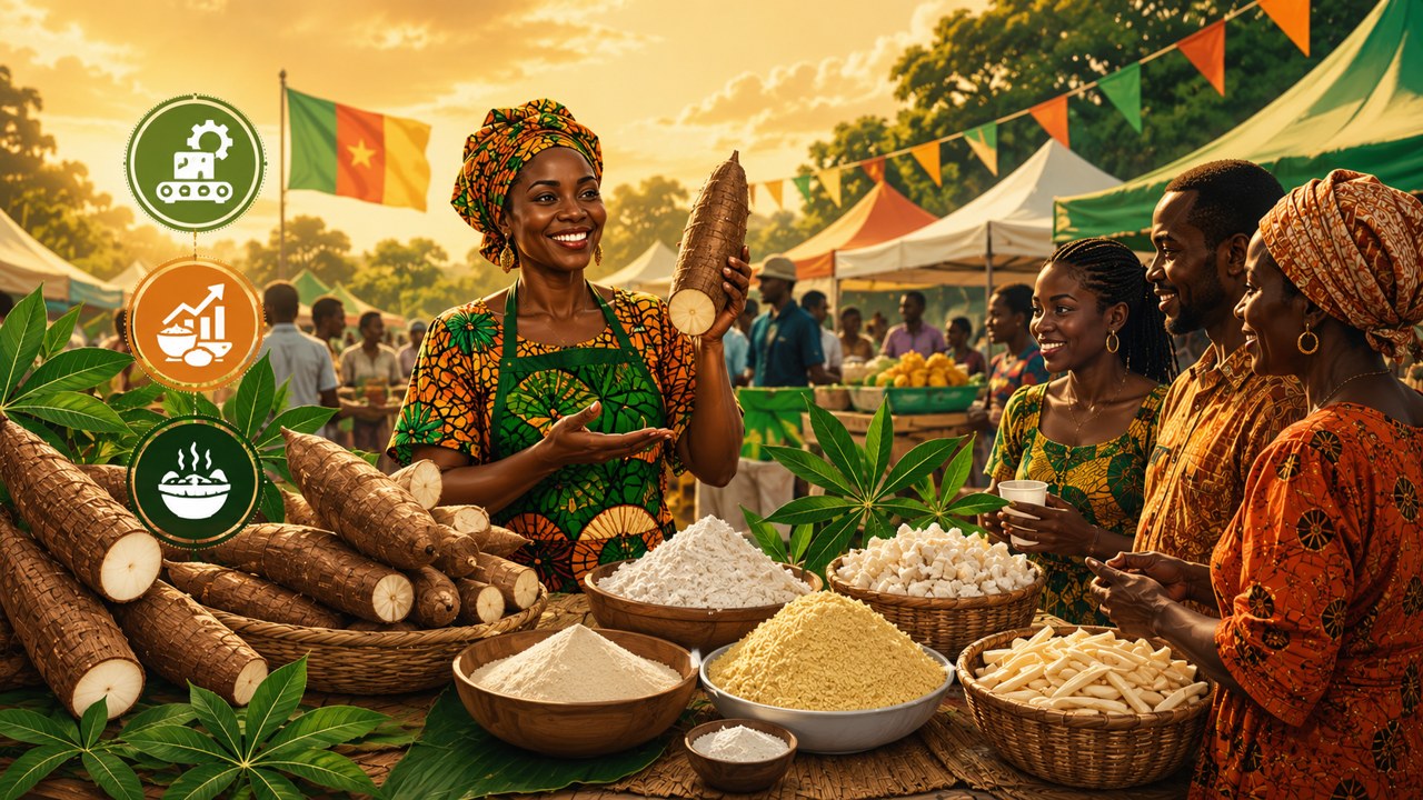 Valorisation du manioc au Cameroun (NGA Agrofood)