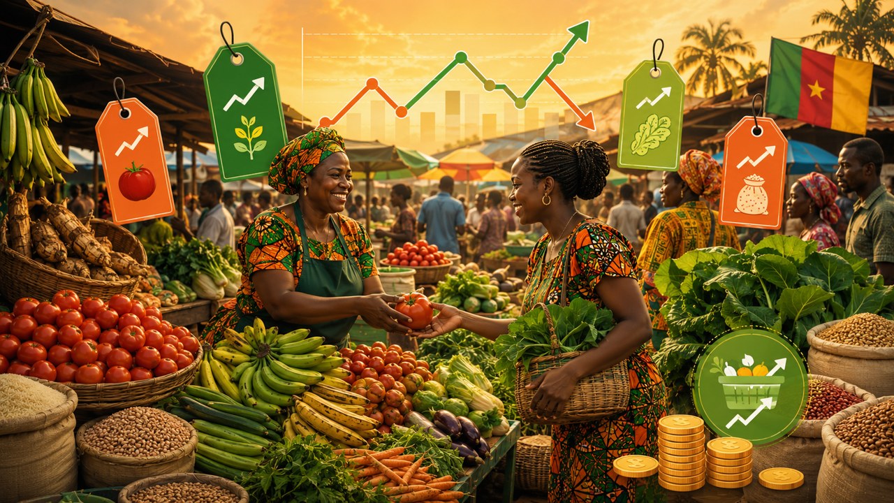 Prix du marché agricole au Cameroun