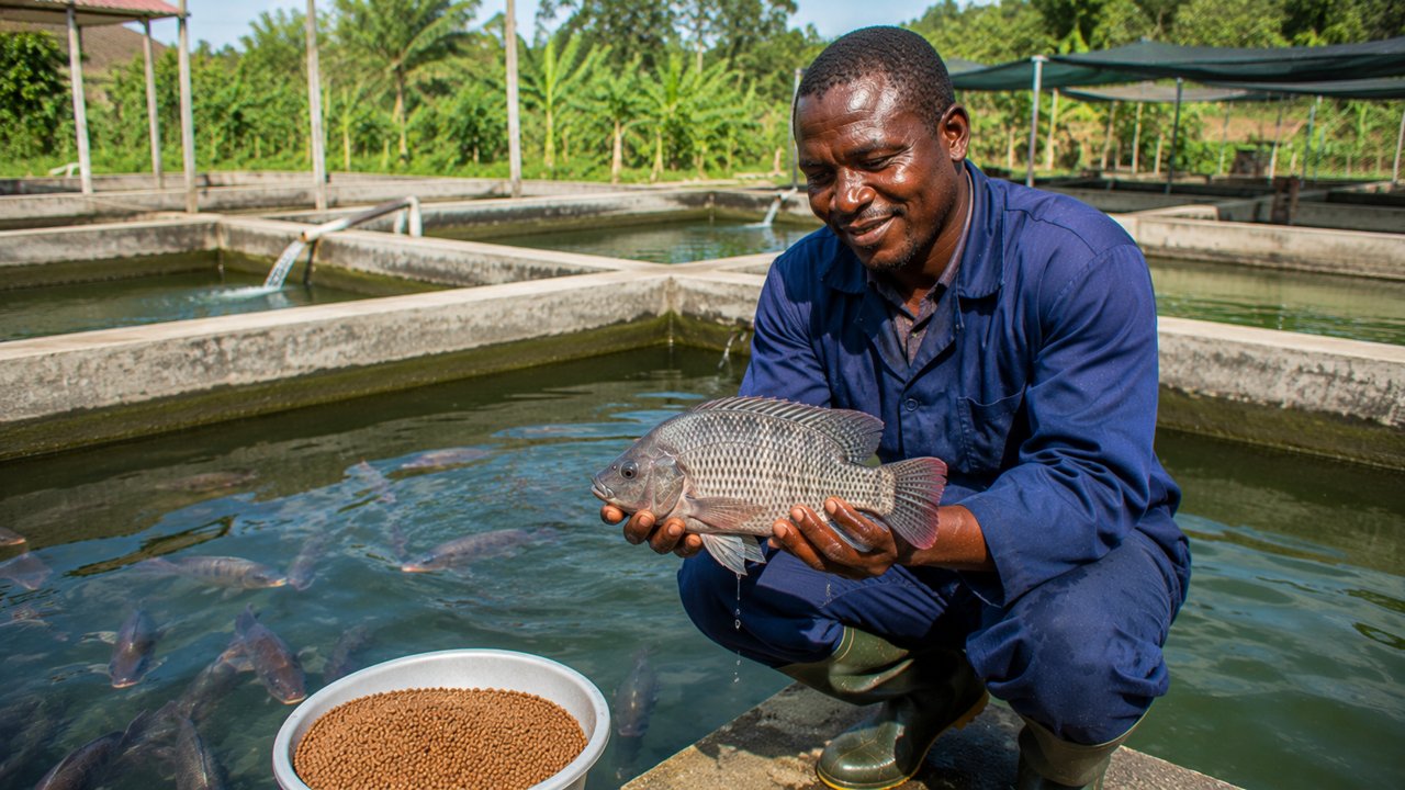 Élevage de tilapia au Cameroun
