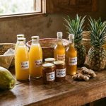 Produits transformés à base de fruits camerounais : jus, confiture et sirop