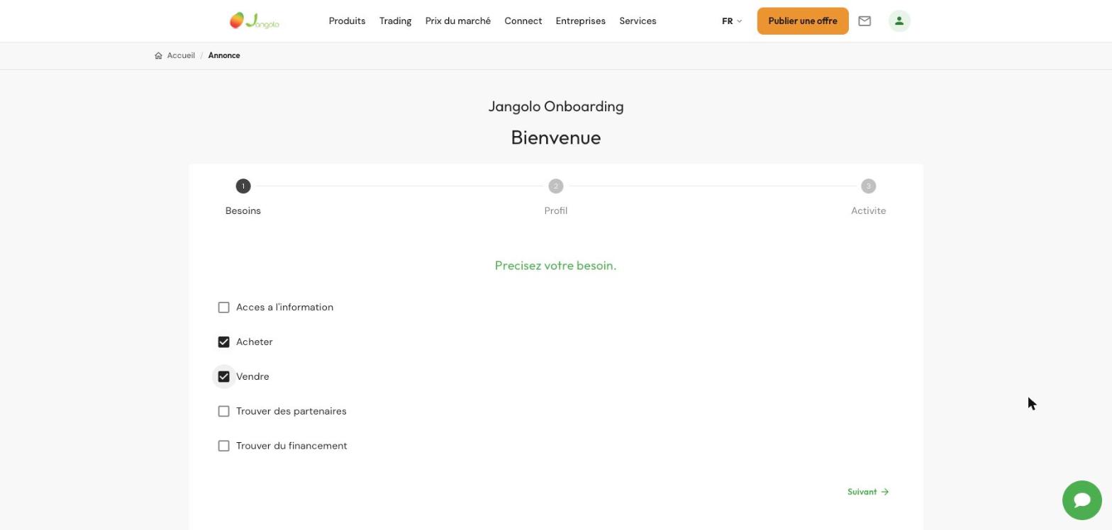 jangolo-entreprise-02-onboarding-besoins Comment enregistrer son entreprise sur Jangolo ? (Guide 2026)