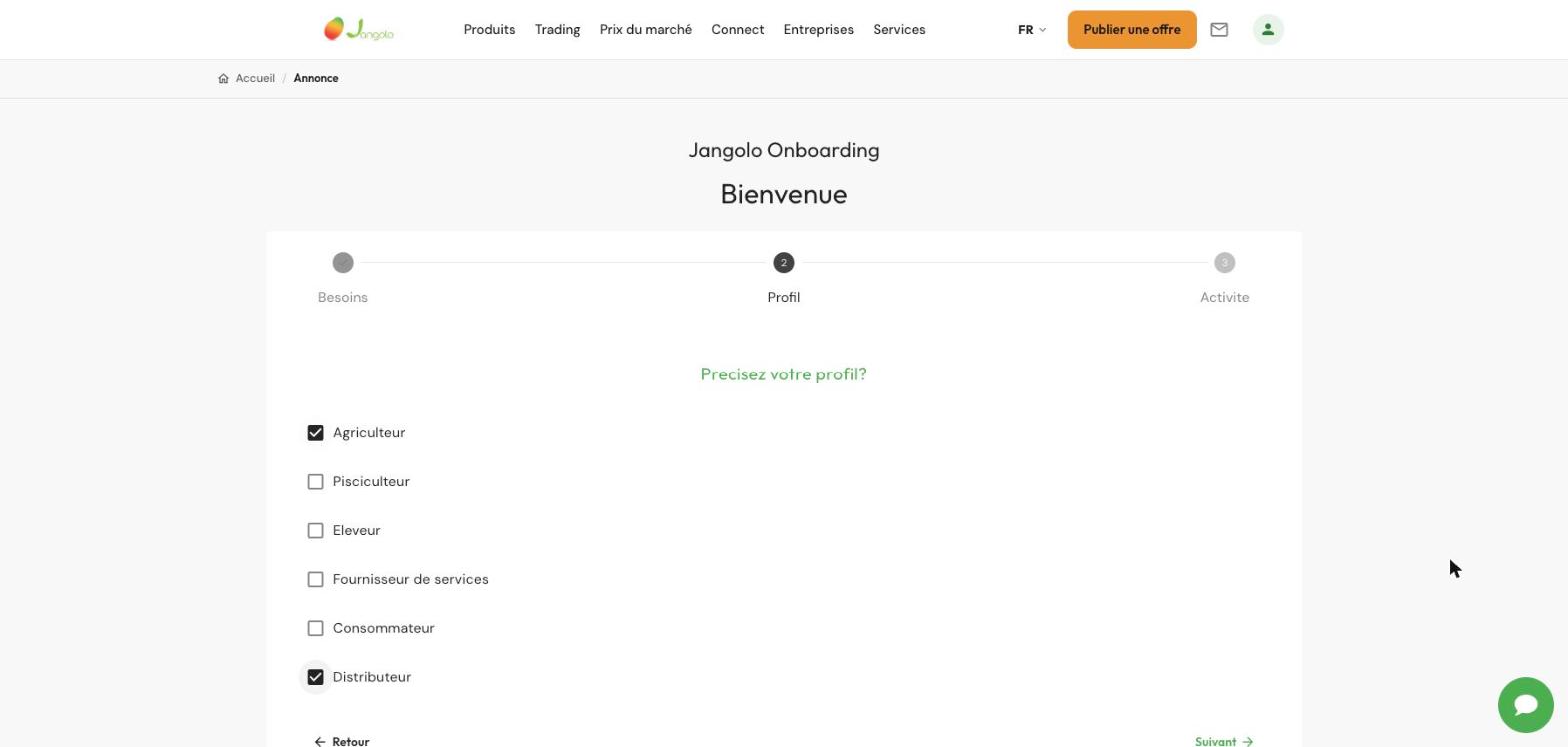 jangolo-entreprise-03-onboarding-profil Comment enregistrer son entreprise sur Jangolo ? (Guide 2026)