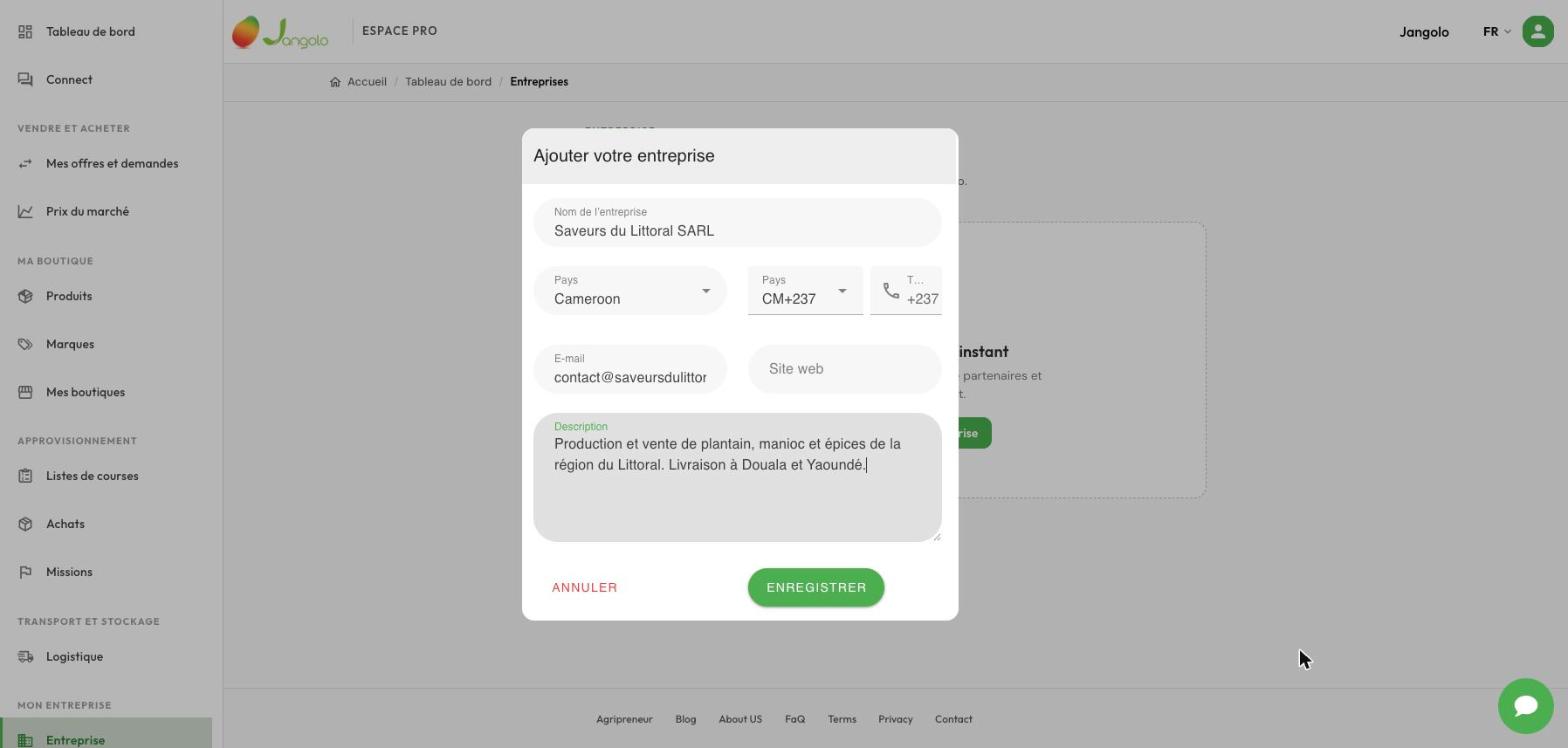 jangolo-entreprise-07-ajouter-entreprise Comment enregistrer son entreprise sur Jangolo ? (Guide 2026)